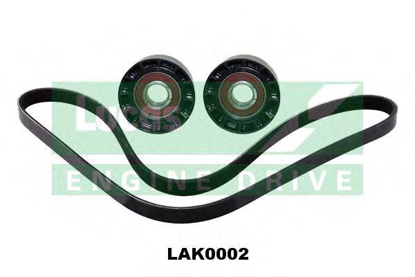 Поликлиновой ременный комплект LUCAS ENGINE DRIVE 5PK1750L