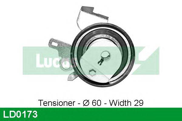 Натяжной ролик, ремень ГРМ LUCAS ENGINE DRIVE LD0173