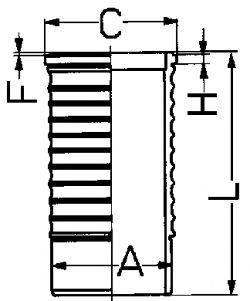 Гильза цилиндра KOLBENSCHMIDT 88568110