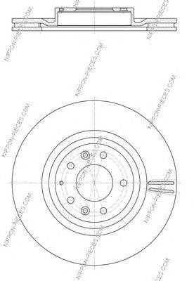 Тормозной диск NPS M330A20