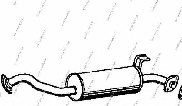 Система выпуска ОГ NPS 281651