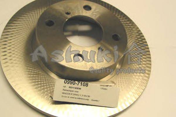 Тормозной диск ASHUKI 0990-7108