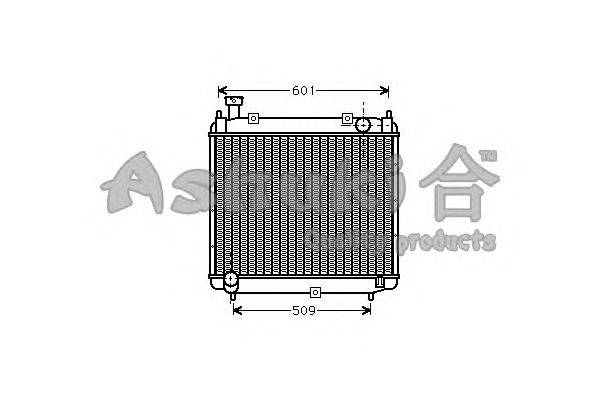 Радиатор, охлаждение двигателя ASHUKI T553-04