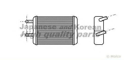 Теплообменник, отопление салона ASHUKI T981-01