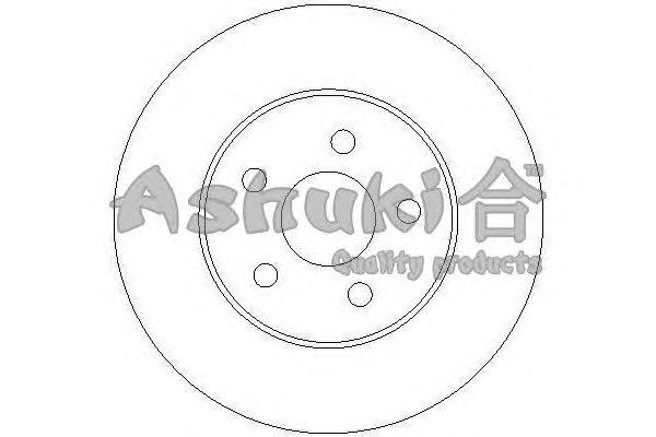 Тормозной диск ASHUKI QF60601