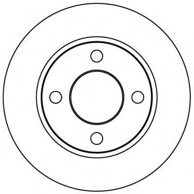 Тормозной диск SIMER D1073