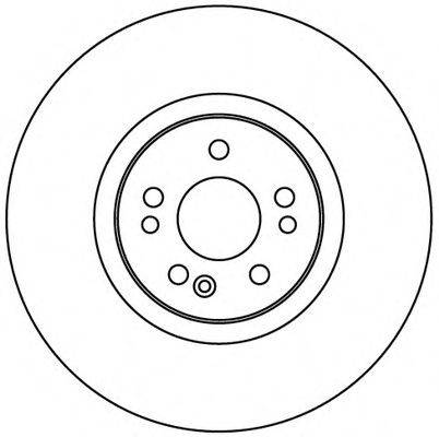 Тормозной диск SIMER D2097