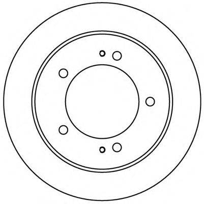 Тормозной диск SIMER D2122