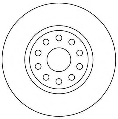 Тормозной диск SIMER D2026