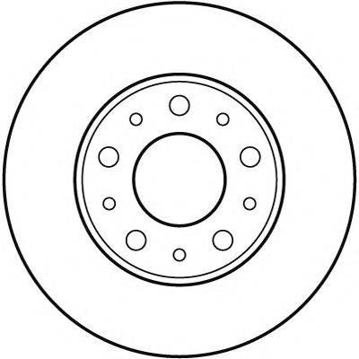 Тормозной диск SIMER D2278