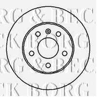 Тормозной диск BORG & BECK BBD4114