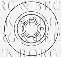 Тормозной диск BORG & BECK BBD4615