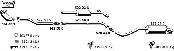 Система выпуска ОГ ERNST 100217