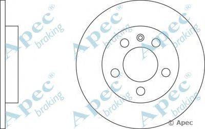 Тормозной диск APEC braking DSK2239