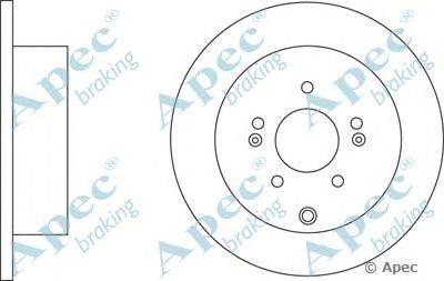Тормозной диск APEC braking DSK2694