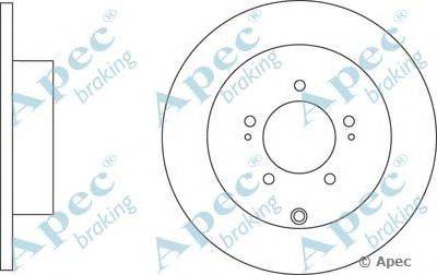 Тормозной диск APEC braking DSK2697