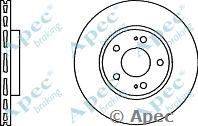 Тормозной диск APEC braking DSK2856