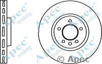 Тормозной диск APEC braking DSK2883
