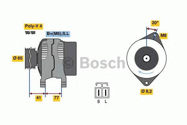 Генератор BOSCH 0 986 049 900