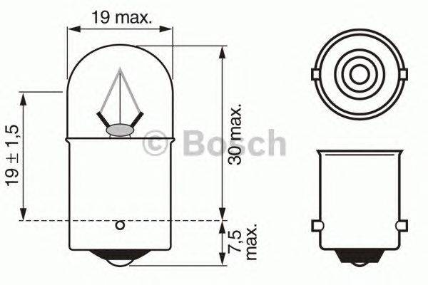 Лампа накаливания BOSCH 1 987 302 510