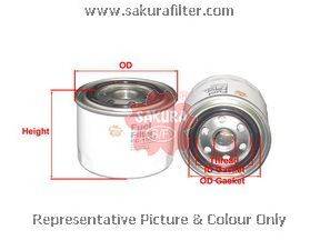 Топливный фильтр SAKURA  Automotive FC-1505