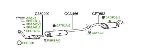 Система выпуска ОГ GT Exhaust 167