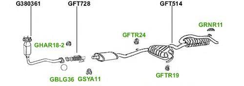 Система выпуска ОГ GT Exhaust 341