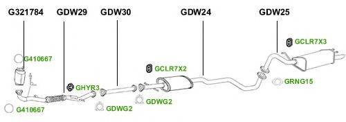 Система выпуска ОГ GT Exhaust 4371