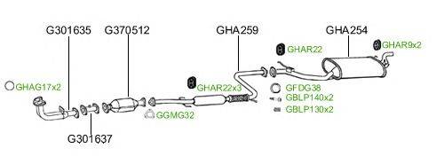 Система выпуска ОГ GT Exhaust 912