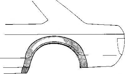 Боковина VAN WEZEL 3755.46