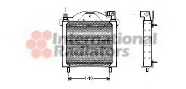 масляный радиатор, двигательное масло KILEN RT3147