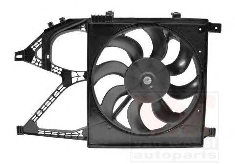 Вентилятор, охлаждение двигателя VAN WEZEL 3777748