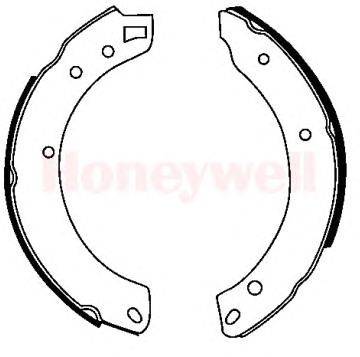 Комплект тормозных колодок BENDIX 361010