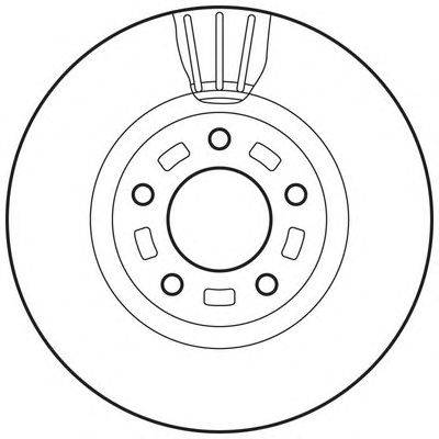 Тормозной диск BENDIX 562635BC