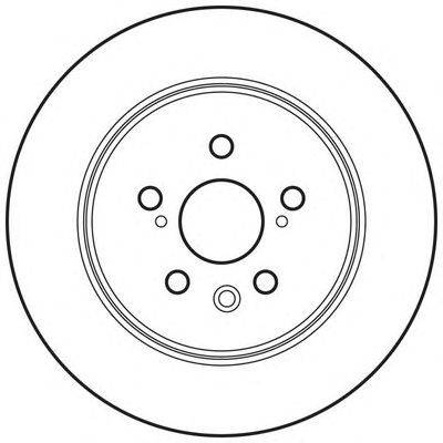 Тормозной диск BENDIX 562639BC