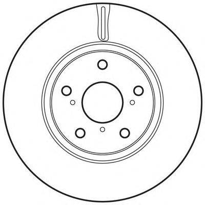 Тормозной диск BENDIX 562649BC