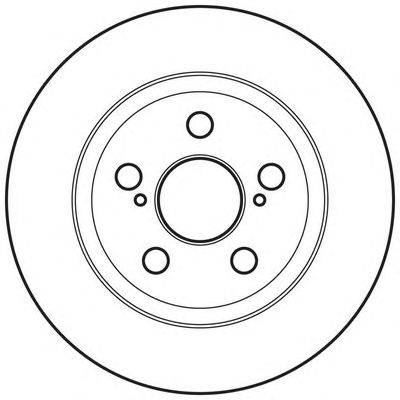 Тормозной диск BENDIX 562712BC