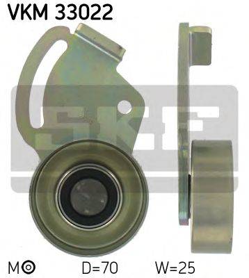 Натяжной ролик, поликлиновой  ремень SKF VKM33022