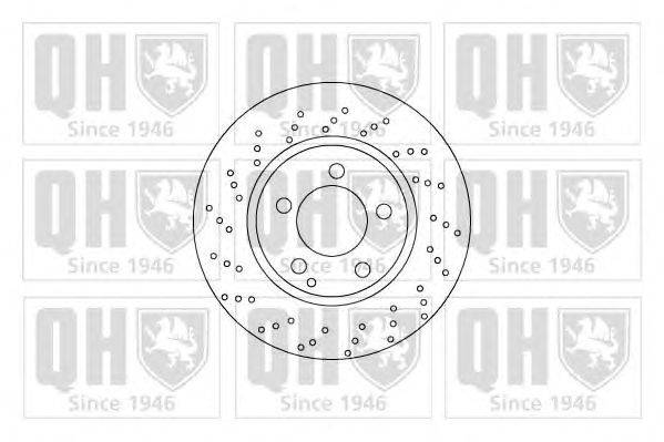 Тормозной диск QUINTON HAZELL BDC5208