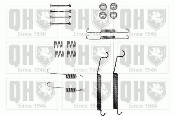 Комплектующие, тормозная колодка QUINTON HAZELL BFK465