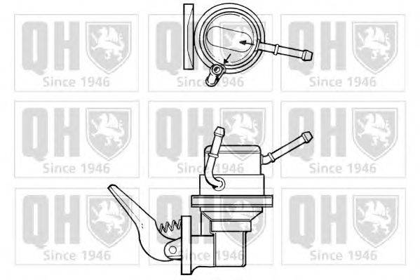 Топливный насос QUINTON HAZELL QFP307