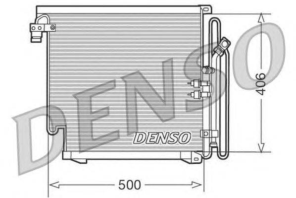 Конденсатор, кондиционер DENSO DCN02010