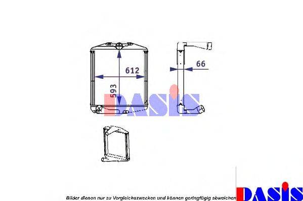Интеркулер AKS DASIS 467018N