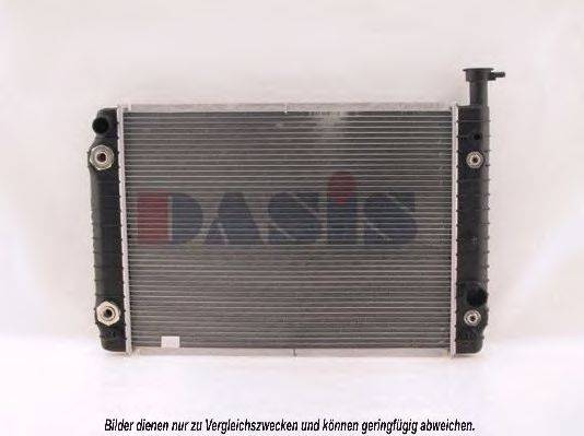 Радиатор, охлаждение двигателя AKS DASIS 520720N