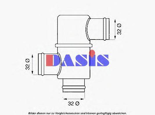 Термостат, охлаждающая жидкость AKS DASIS 333880