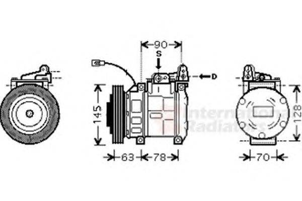 Компрессор, кондиционер SCHLIECKMANN 6053K387