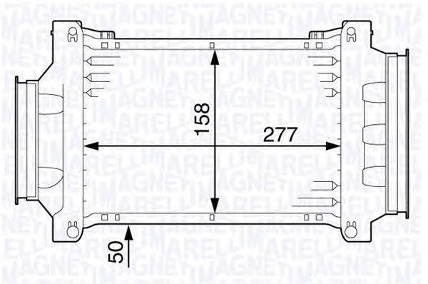 Интеркулер MAGNETI MARELLI 351319202550