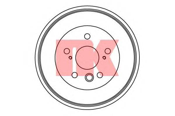 Тормозной барабан NK 254518