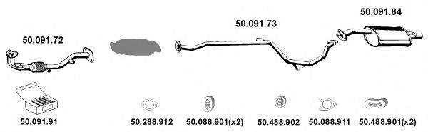 Система выпуска ОГ EBERSPÄCHER 502028