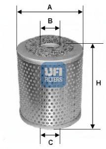 Топливный фильтр UFI 26.606.01